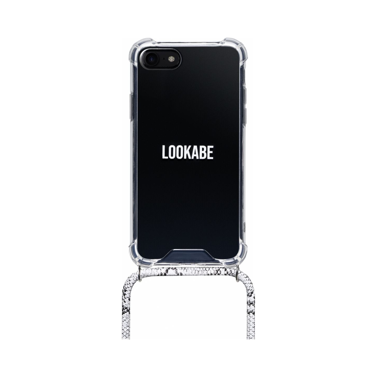 Lookabe Necklace Snake Edition iPhone 7/8 silver snake loo016