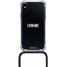 Lookabe Necklace iPhone X/Xs gold black loo003