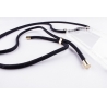 Lookabe Necklace iPhone 7/8+ gold black loo002