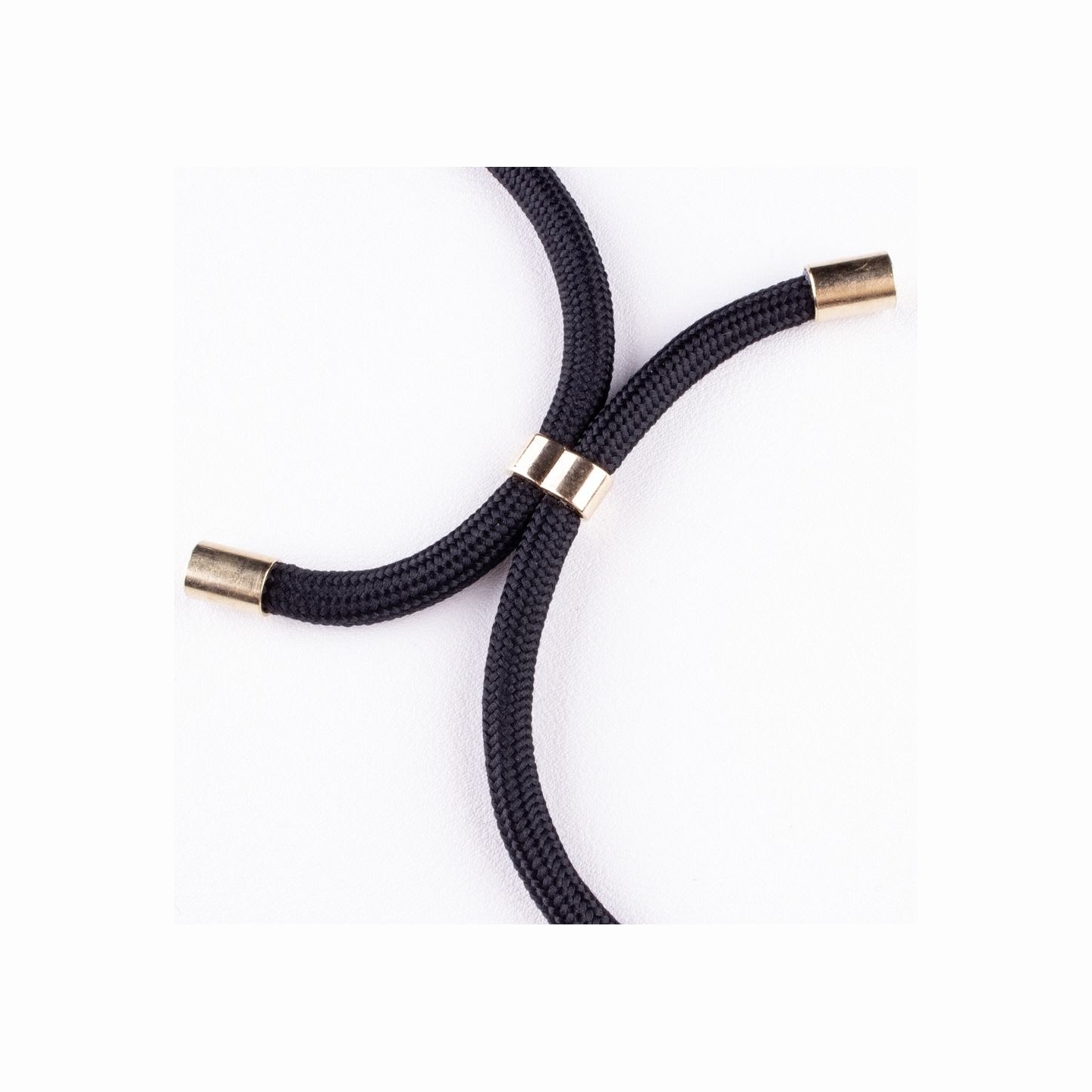 Lookabe Necklace iPhone 7/8+ gold black loo002