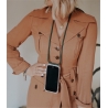 Lookabe Necklace iPhone Xr gold green loo014