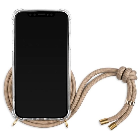Lookabe Necklace iPhone Xs Max gold nude loo010