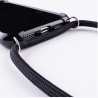 Lookabe Necklace Snake Edition iPhone Xr silver black loo024