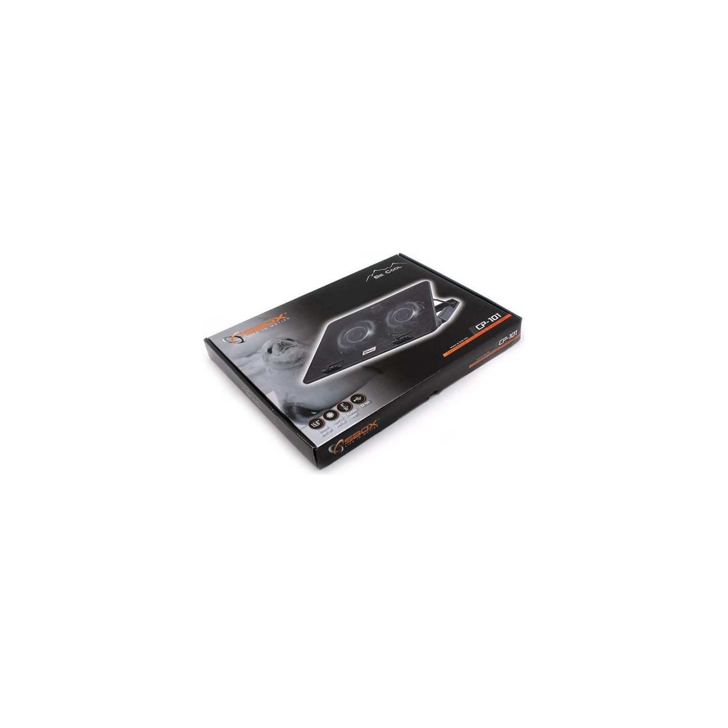 Sbox CP-101 Cooling Pad For 15.6 Laptops