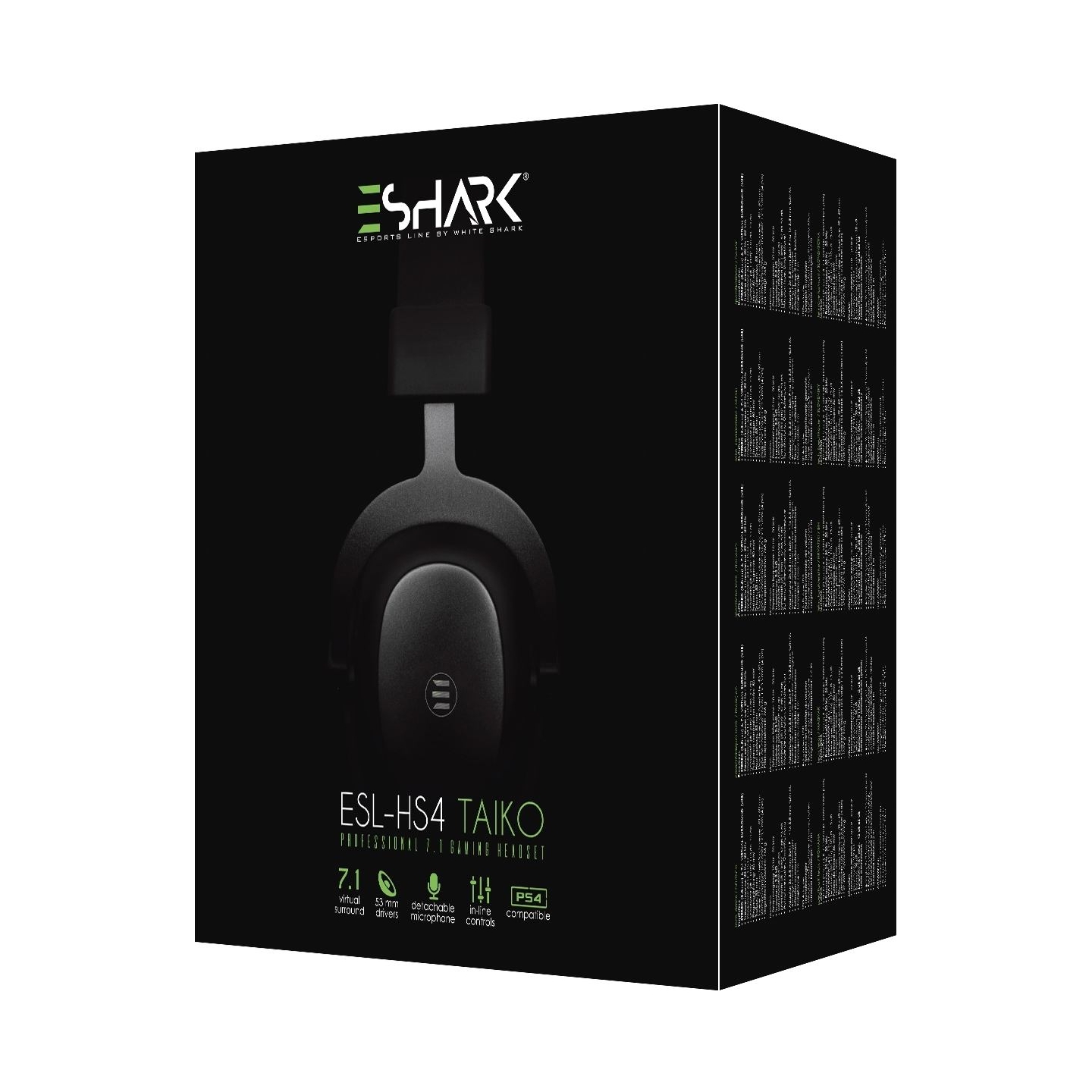 White Shark Premium Line ESL-HS4 Gaming Headset TAIKO