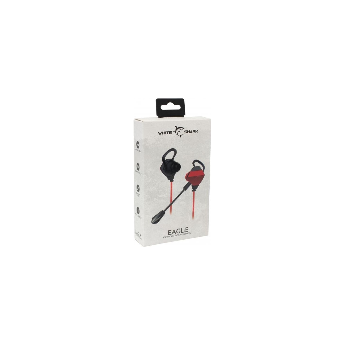 White Shark GE-536 Eagle Black/Red
