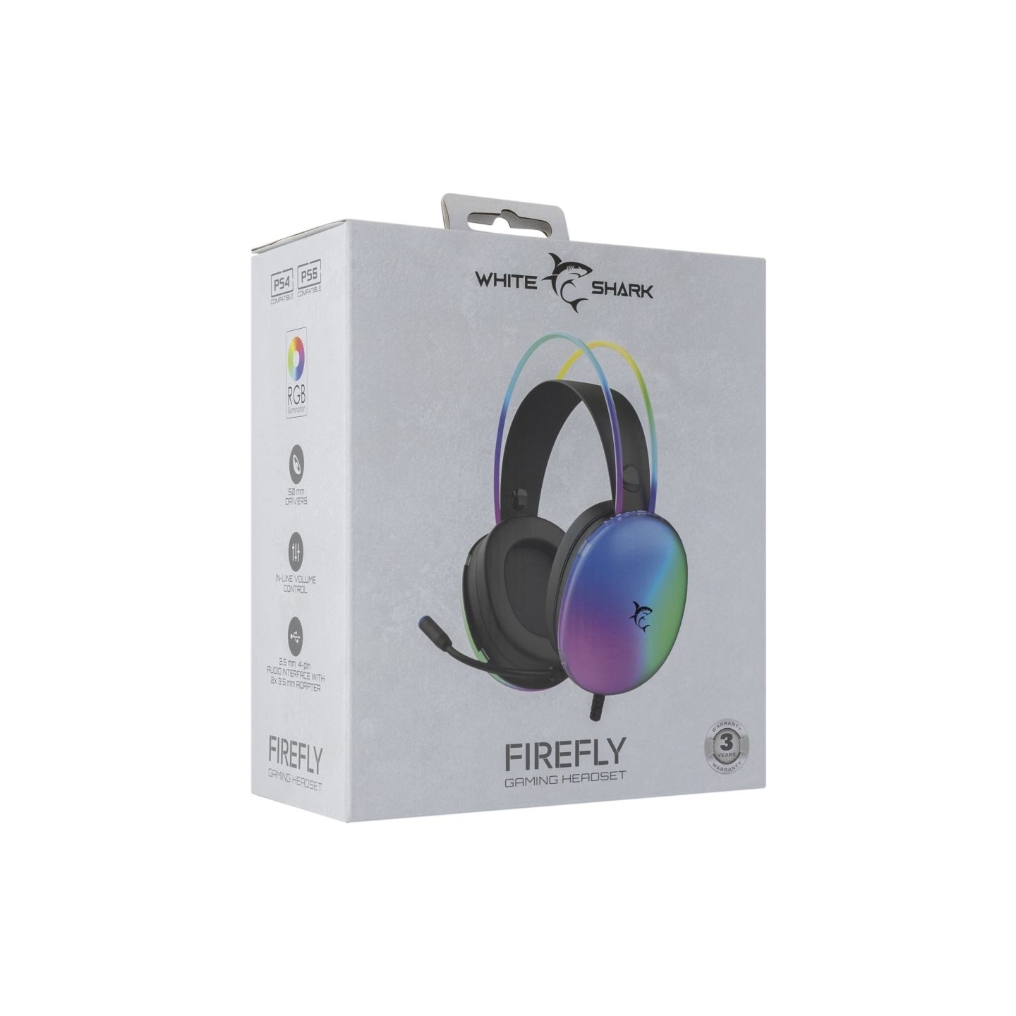 White Shark GH-2342 Firefly Black