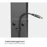 Sbox FS-306 LED TV Floor Mount (37-75"/40kg/600x400)
