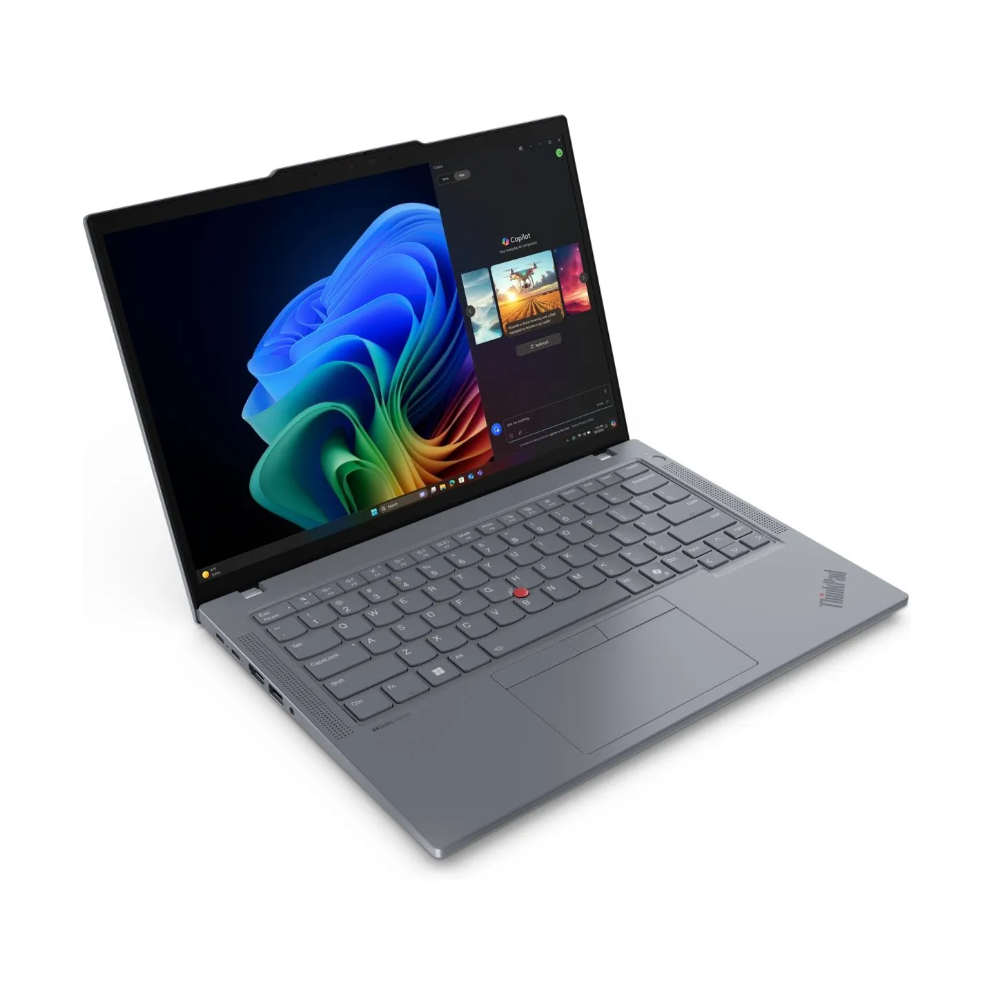 Lenovo ThinkPad T14 Gen 6 Copilot+ Ryzen™ AI 5 PRO 340 256GB SSD 16GB 14" WUXGA (1920x1200) IPS WIN11 Pro GREY Baclkit Keyboard 