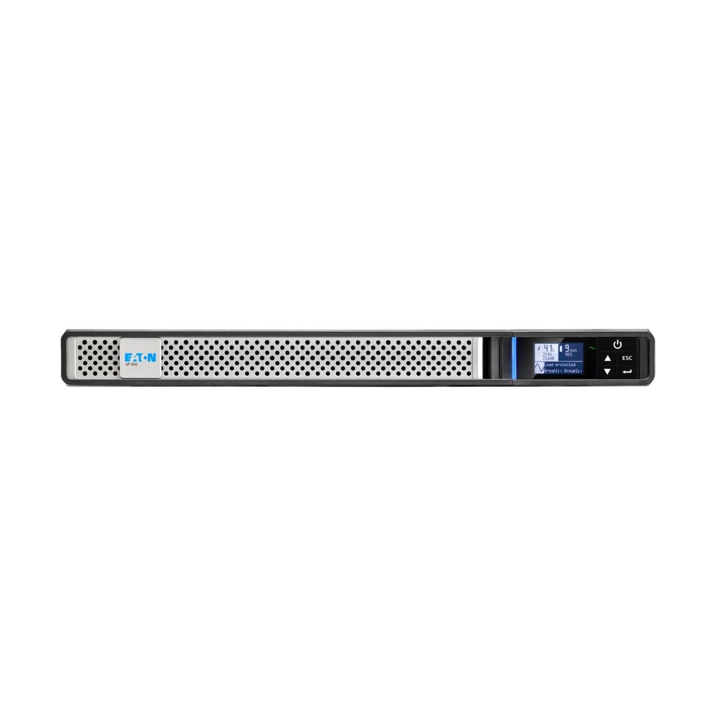 Eaton UPS 5P 850VA G2 Rack 1U 1p line-in