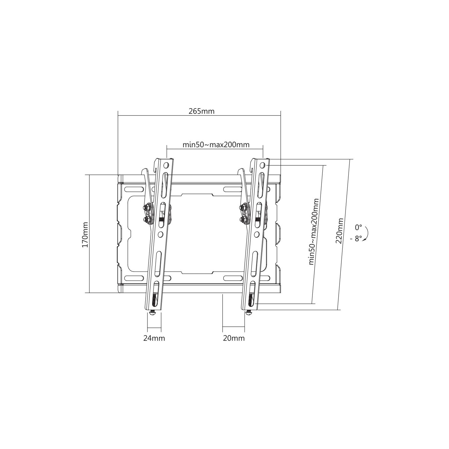 Sbox PLB-3422T-2 (23-43/45kg/200x200)