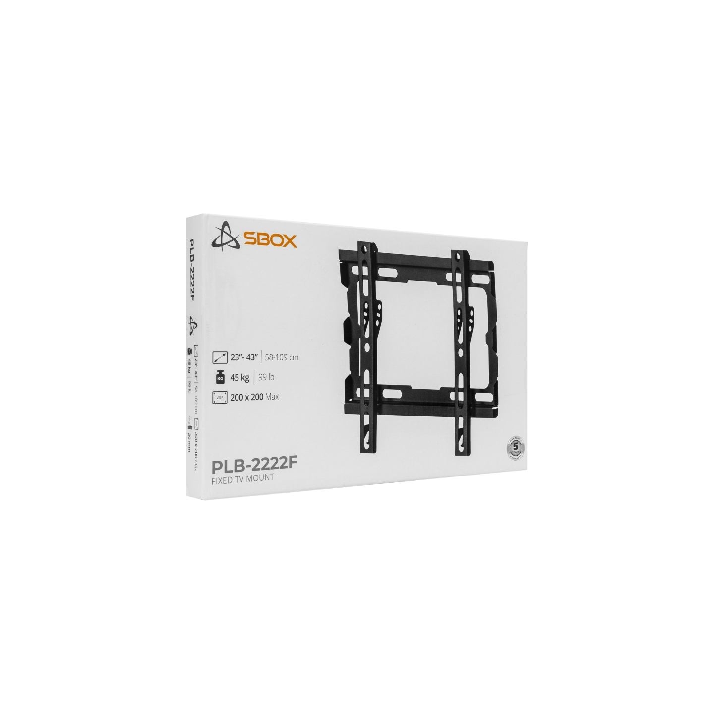 Sbox PLB-2222F-2 (23-43/45kg/200x200)