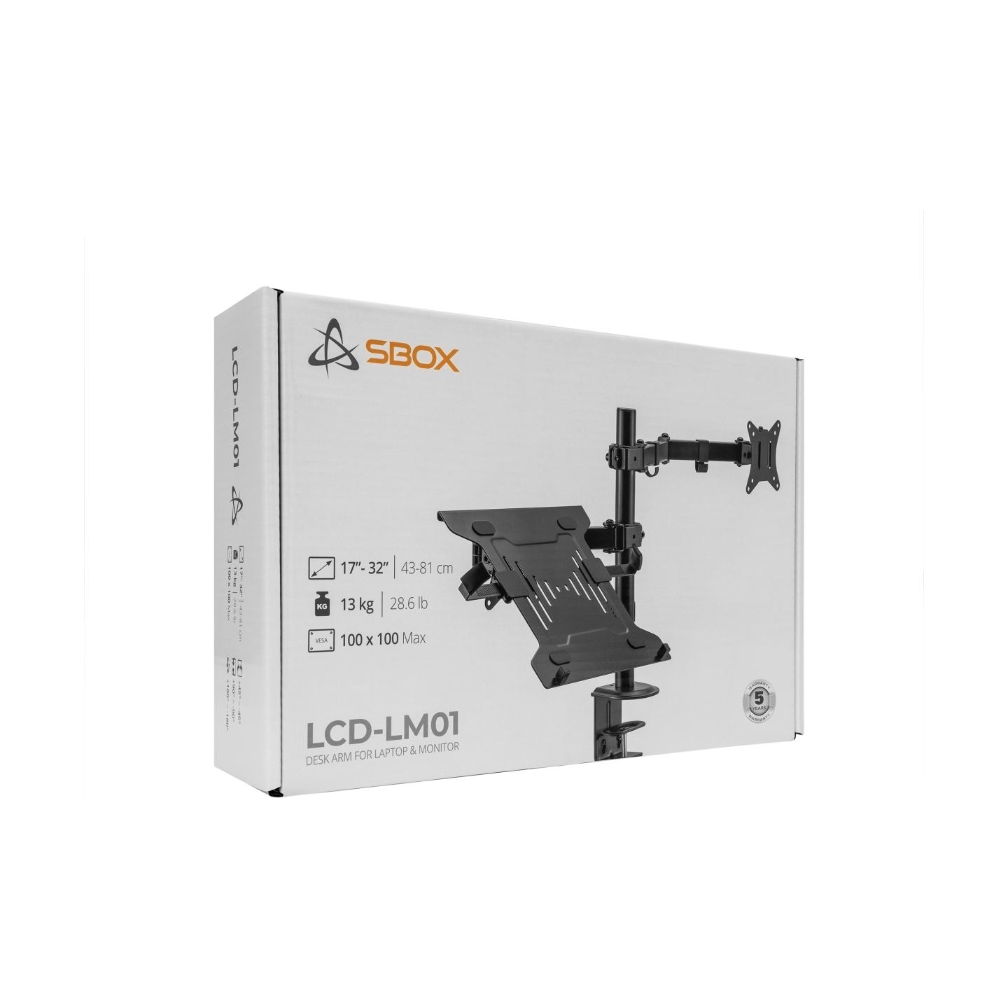 Sbox LCD-LM01-2 (13-27/12kg/100x100)