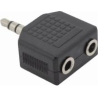 Sbox 3.5mm M.->2 X 3.5mm F. AD.3.5-2X3.5