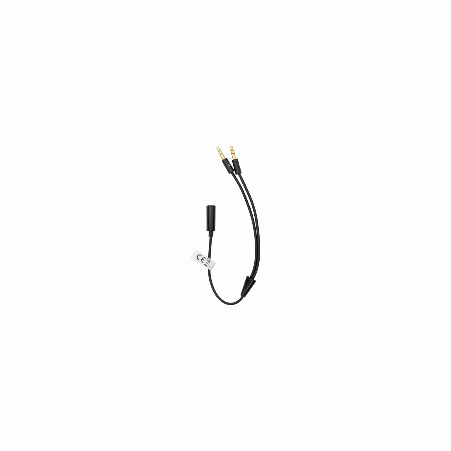 Sbox 35F-2X35M/R 3.5mm F. 4Pin - 2 X 3.5mm M. 3Pin 0.2m