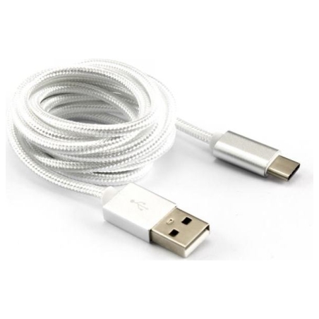 Sbox USB-TYPEC-15W USB->Type C M/M 1.5m Coconut White