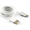 Sbox USB-TYPEC-15W USB->Type C M/M 1.5m Coconut White