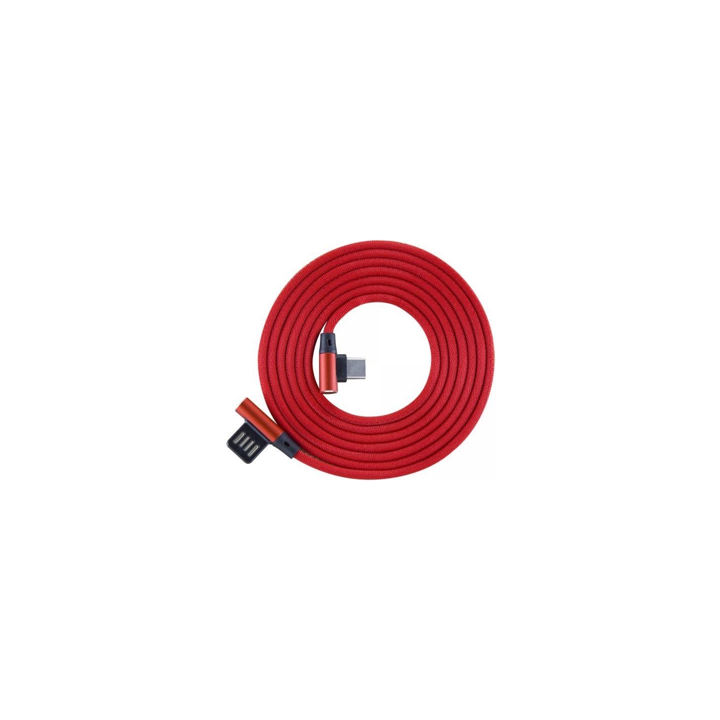 Sbox USB-C-90-R USB Type-C 90 m/m 1.5m Type-C-90R Strawberry Red
