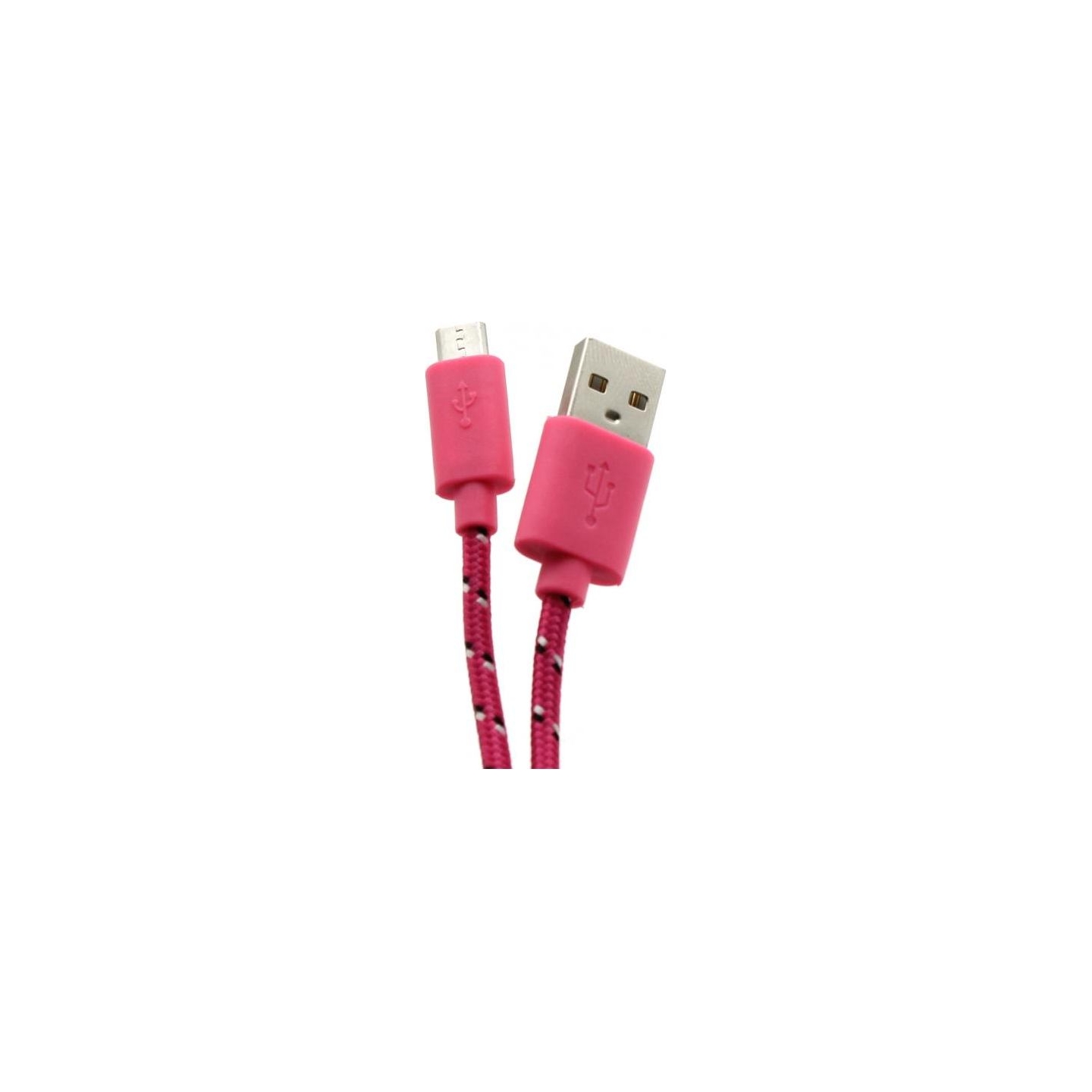 Sbox USB-1031P USB->Micro USB 1M  pink