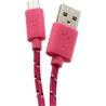 Sbox USB-1031P USB->Micro USB 1M  pink