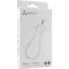 Sbox LANYARD WHITE Type-C -Type-C 1.5m White