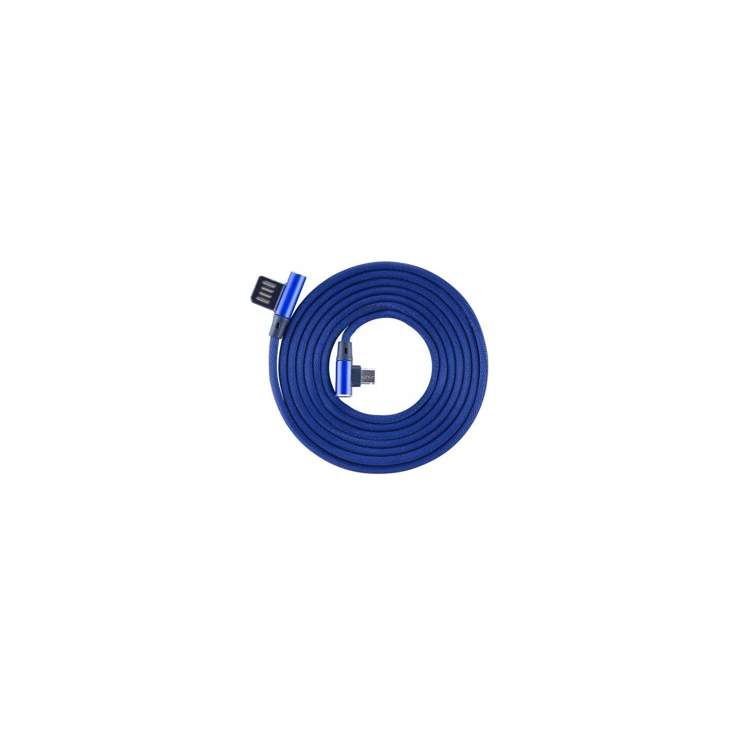 Sbox USB->Micro USB 90 M/M 1.5m USB-MICRO-90BL blueberry blue