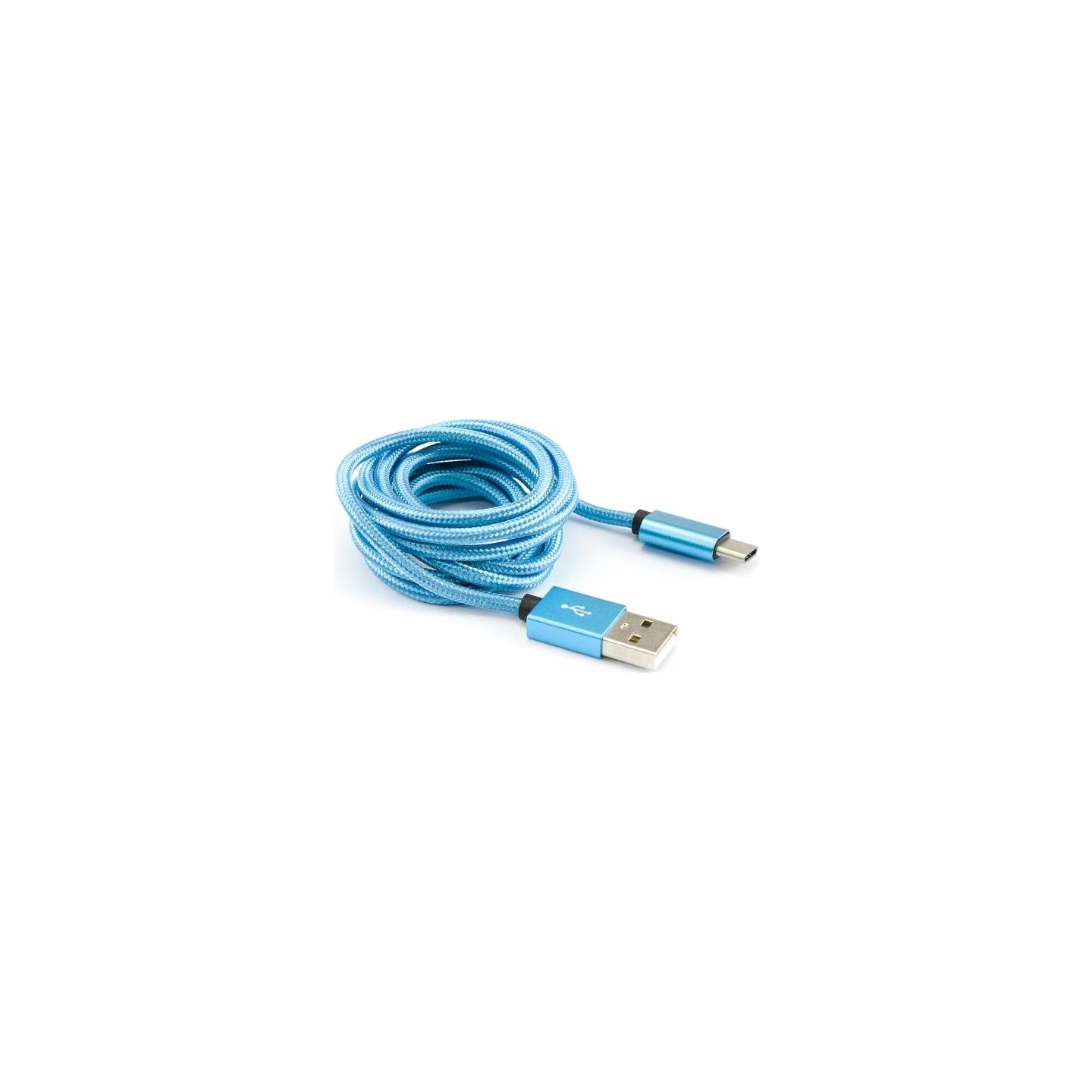Sbox USB->Type C M/M 1.5m CTYPE-1.5BL Blue