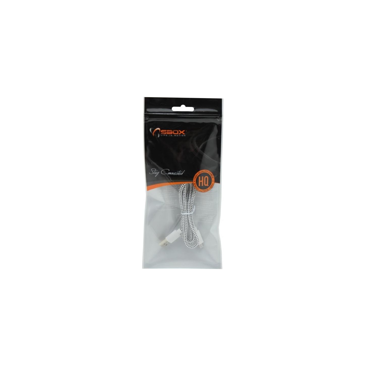 Sbox USB-1031W USB->Micro USB 1M white