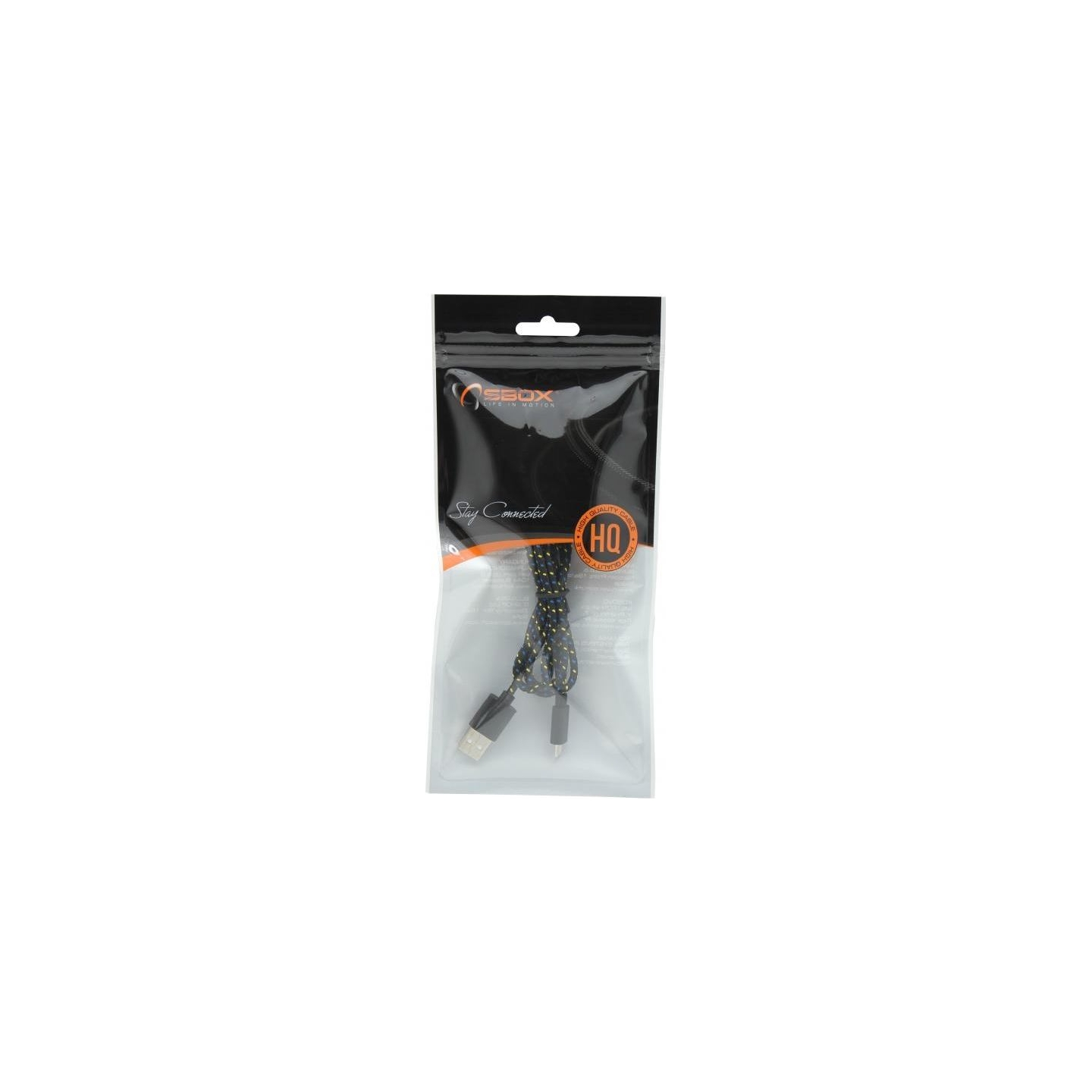 Sbox USB-1031B USB->Micro USB 1M black
