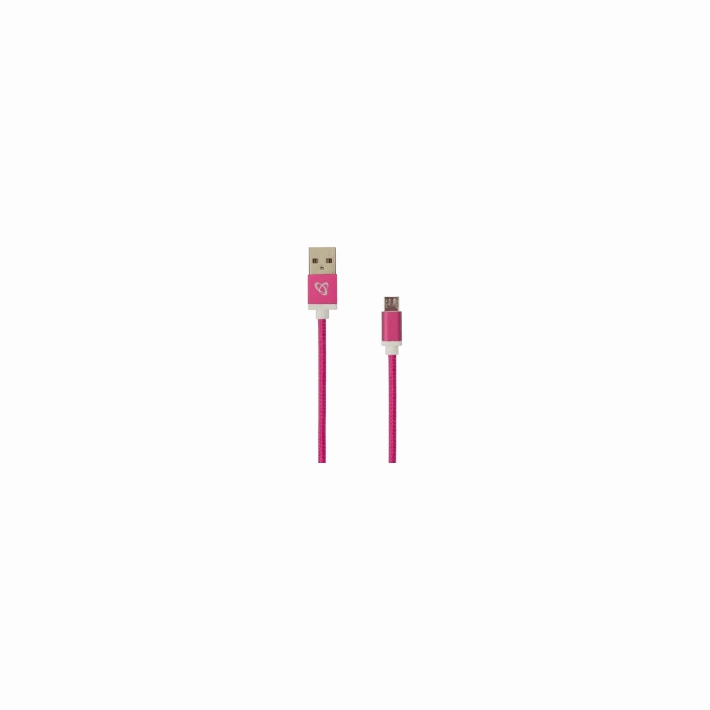 Sbox USB->Micro USB M/M 1.5m USB-10315P Pitaya Pink