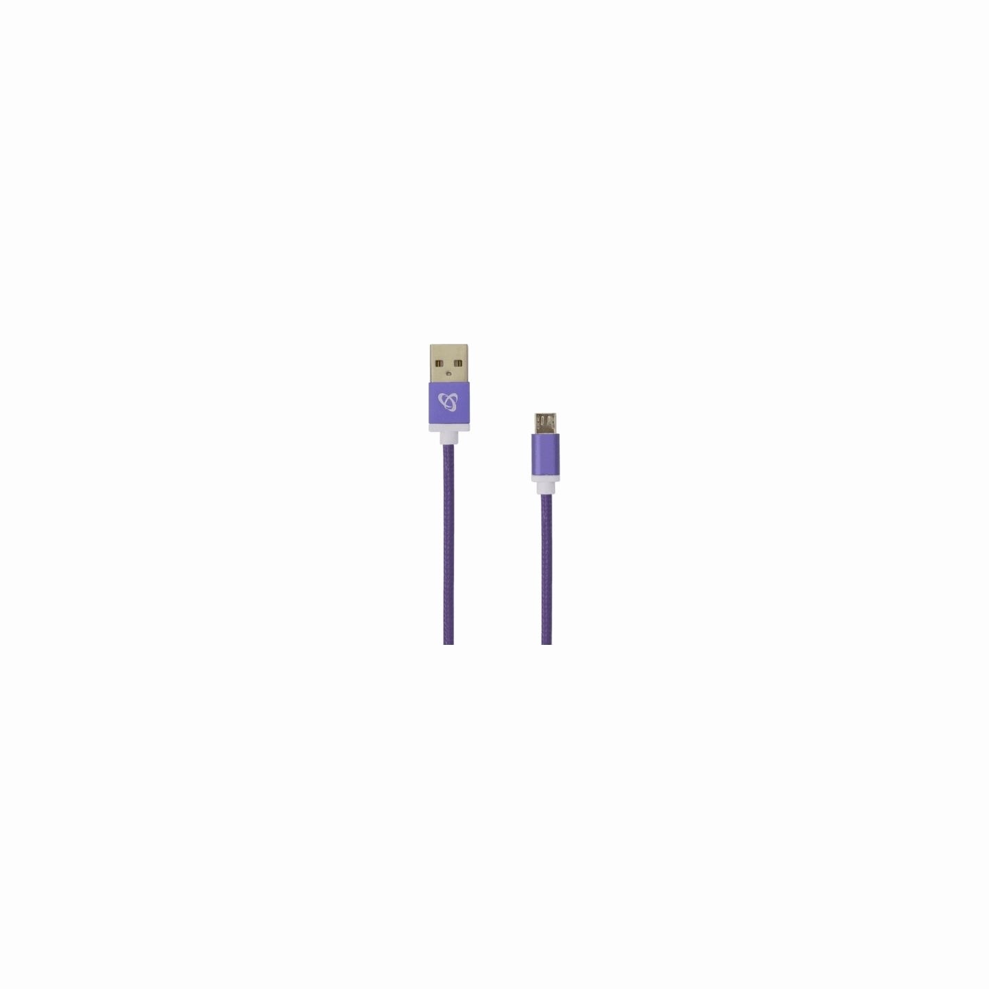 Sbox USB->Micro USB M/M 1m USB-10315U plum purple