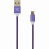 Sbox USB->Micro USB M/M 1m USB-10315U plum purple