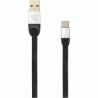 Sbox USB 2.0-Type-C/2.4A black/silver 1.5M