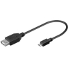 Sbox USB A F.->MICRO USB M. 0.1M USB F-MICRO M