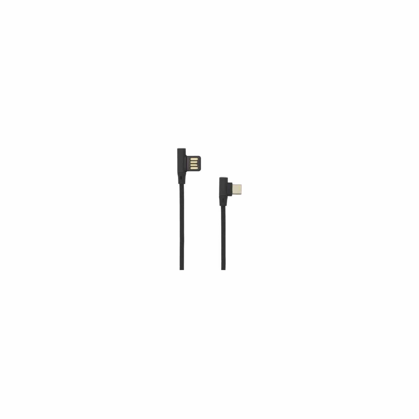 Sbox USB-C-90-B USB->Type C 90 M/M 1.5m Black