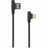 Sbox USB-C-90-B USB->Type C 90 M/M 1.5m Black