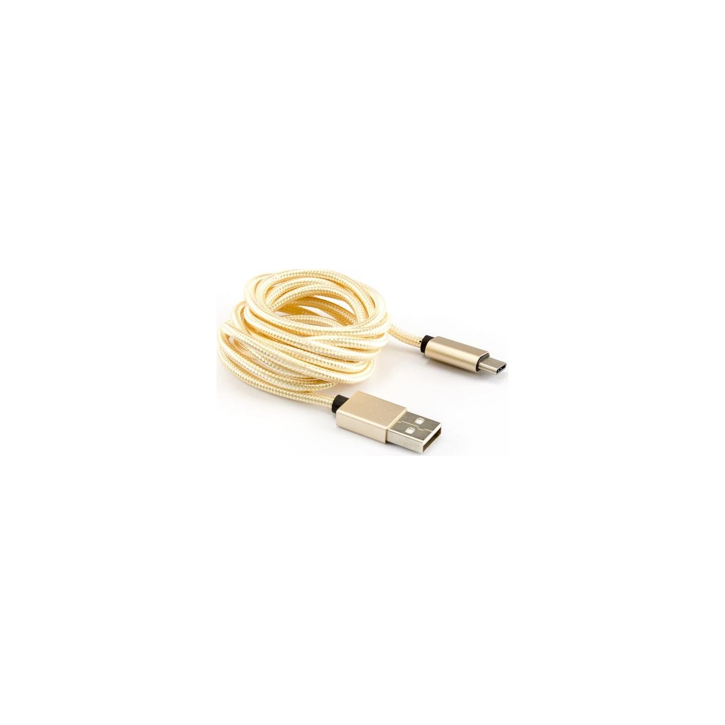 Sbox USB-TYPEC-15G USB->Type C M/M 1.5m Fruity Gold