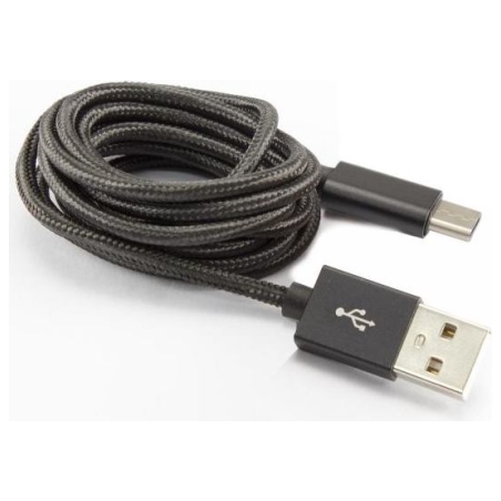Sbox USB-TYPEC-15B USB->Type C M/M 1.5m Blackberry Black