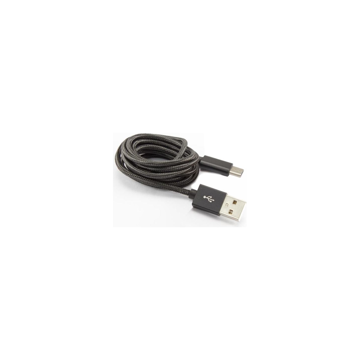 Sbox USB-TYPEC-15B USB->Type C M/M 1.5m Blackberry Black
