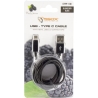 Sbox USB-TYPEC-15B USB->Type C M/M 1.5m Blackberry Black