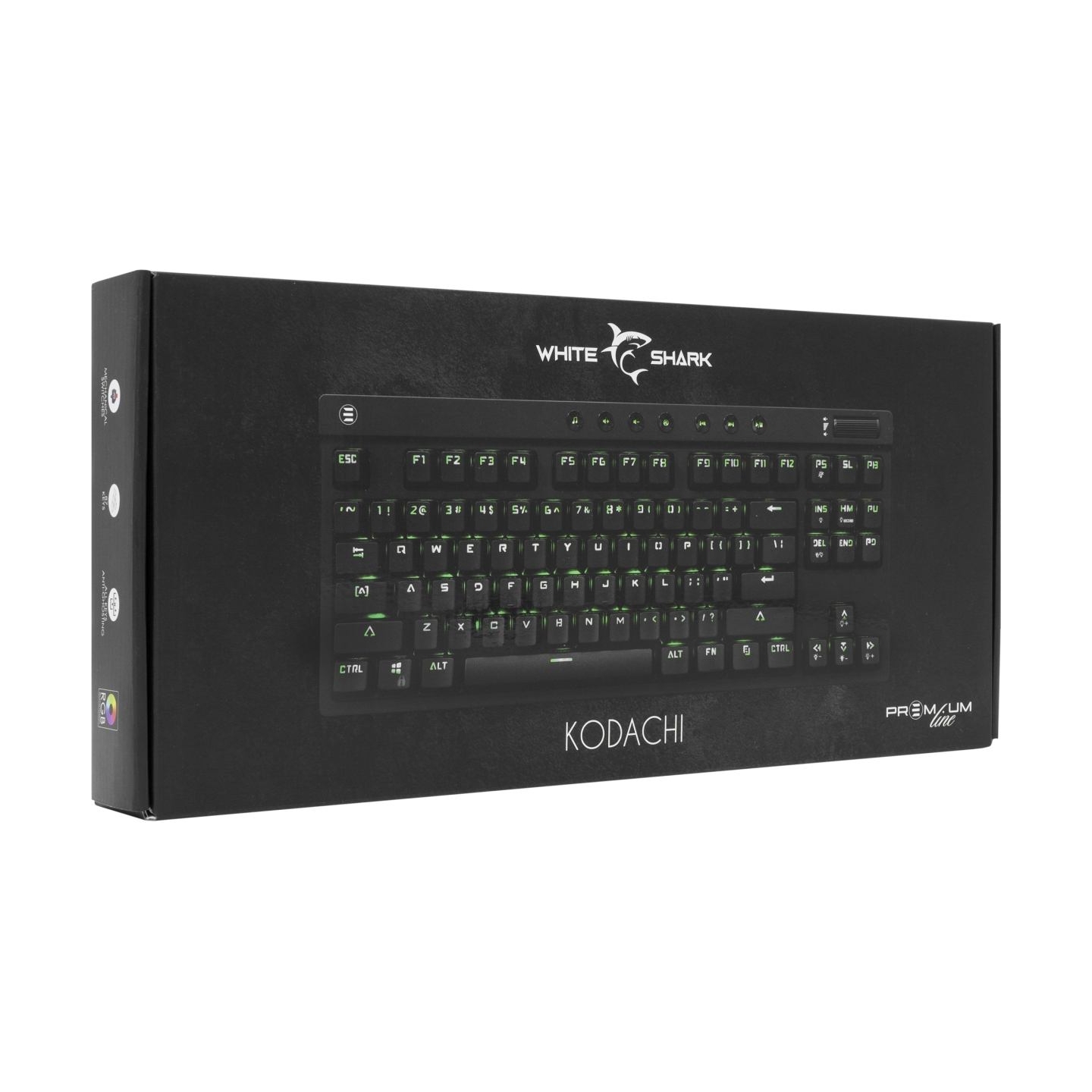 White Shark Premium Line Gaming Keyboard Kodachi ESL-K1