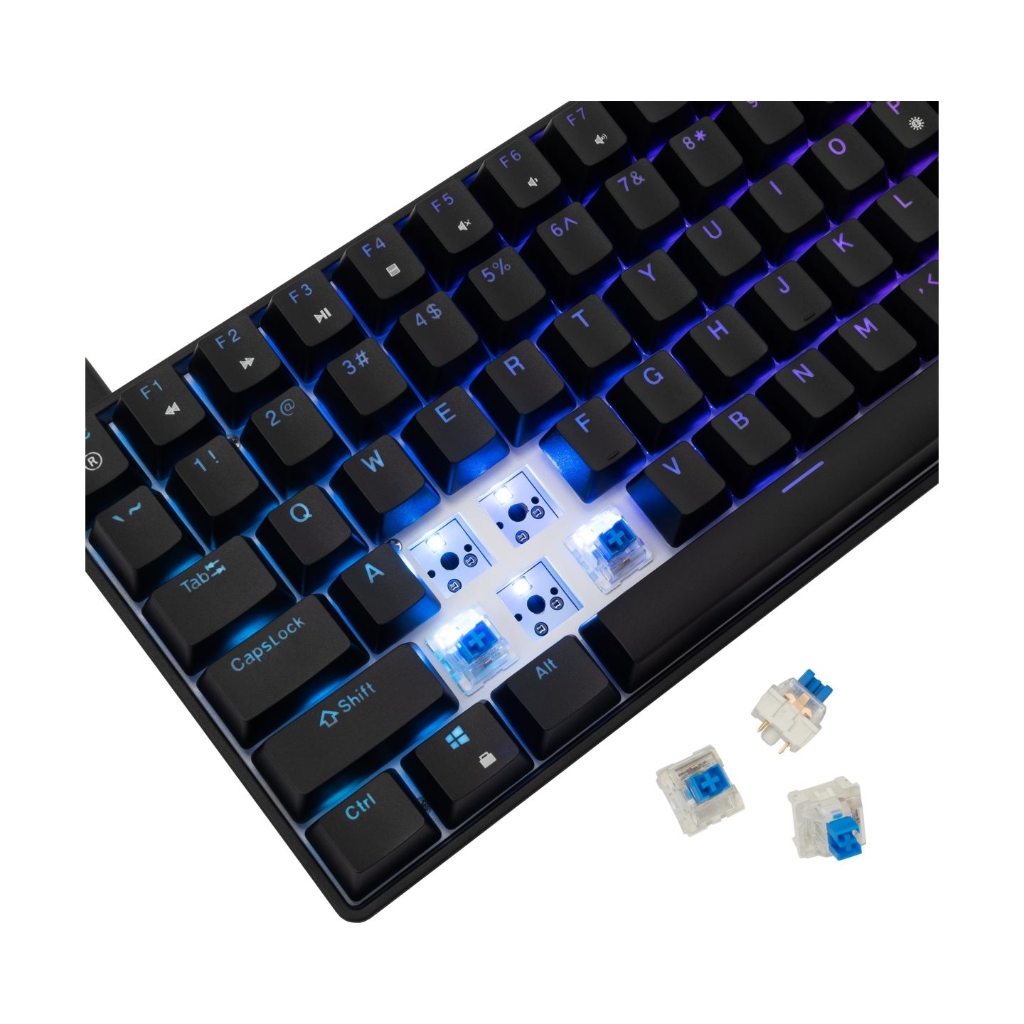White Shark GK-005121 Hamachi Mechanical RGB / US - Blue SW.