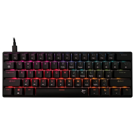 White Shark GK-004111 Shinobi 2 Red switch, Black US