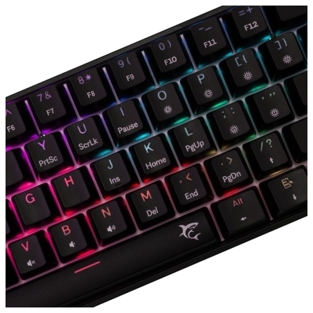 White Shark GK-004111 Shinobi 2 Red switch, Black US