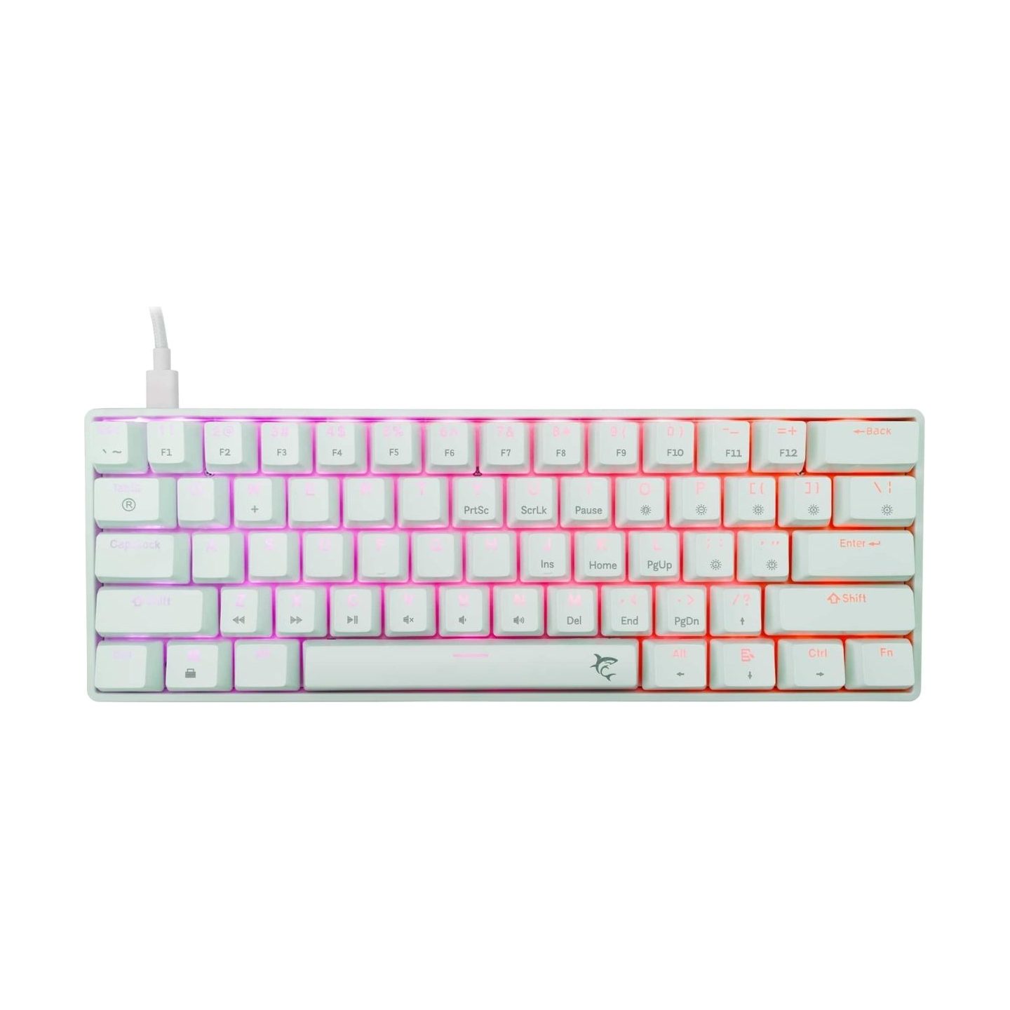 White Shark GK-004211 Shinobi 2 Red Switch, White US