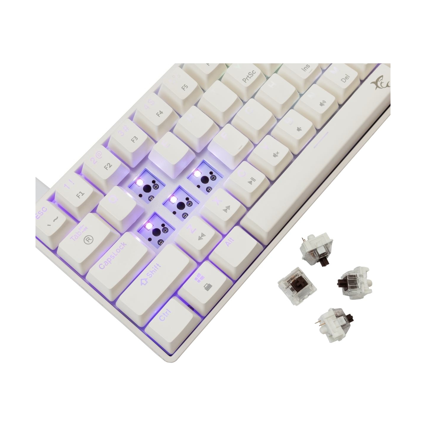 White Shark GK-004231 Shinobi 2 Brown Switch, White US