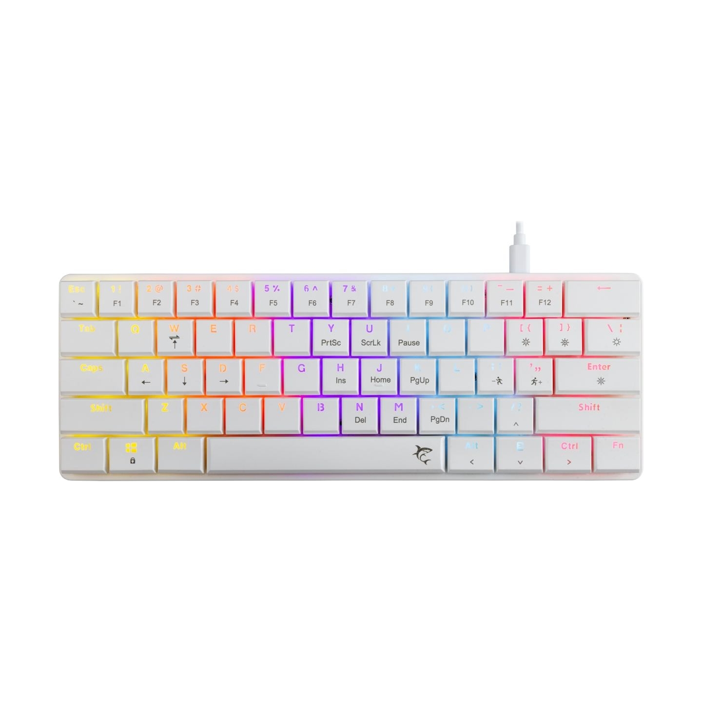 White Shark GK-006211 Nagamaki White-Mechanical-Red.SW