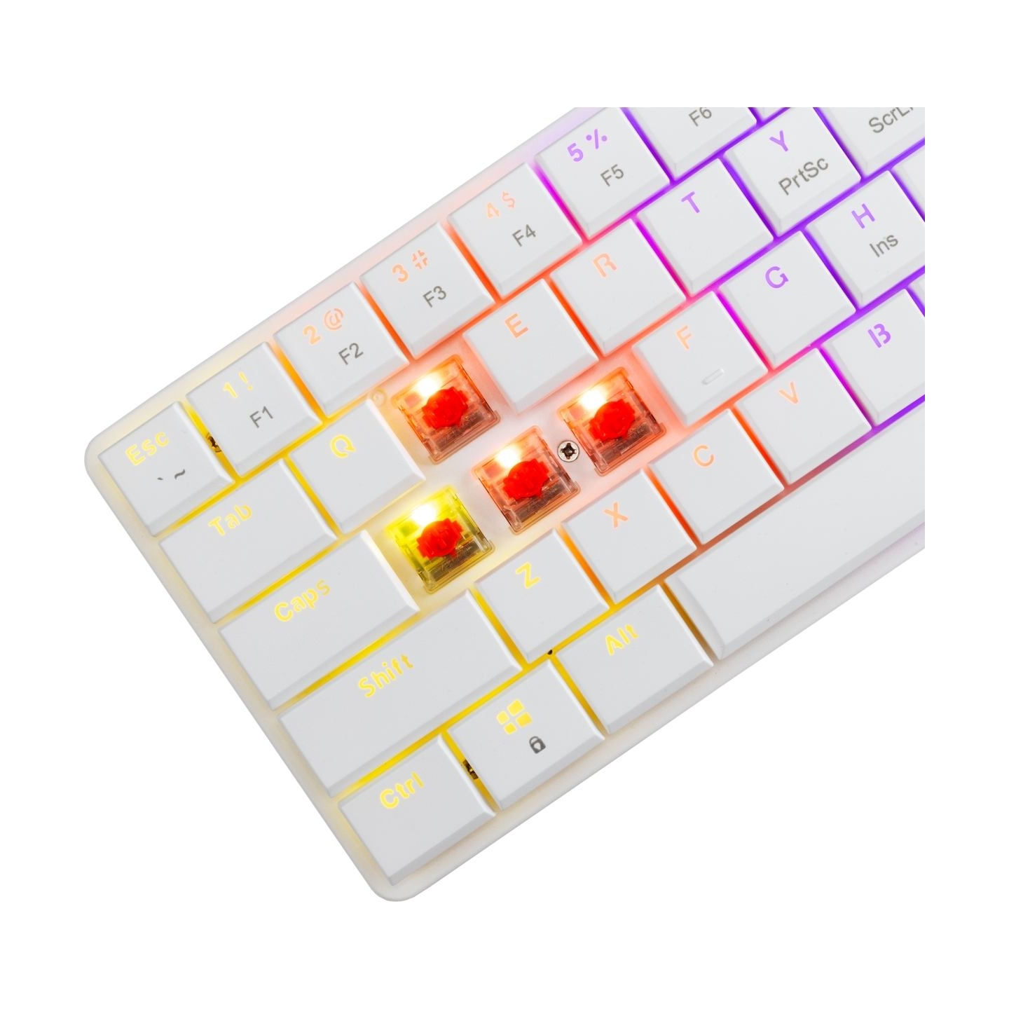 White Shark GK-006211 Nagamaki White-Mechanical-Red.SW