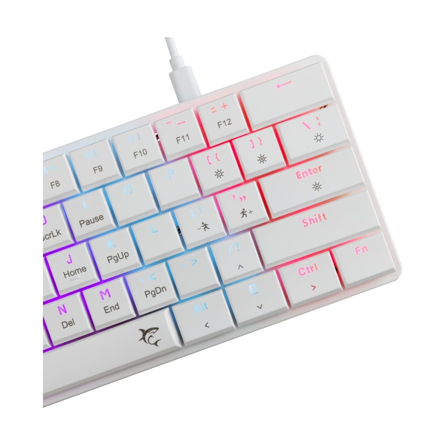 White Shark GK-006211 Nagamaki White-Mechanical-Red.SW
