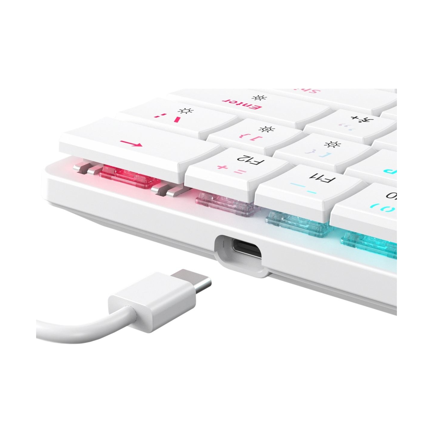 White Shark GK-006211 Nagamaki White-Mechanical-Red.SW